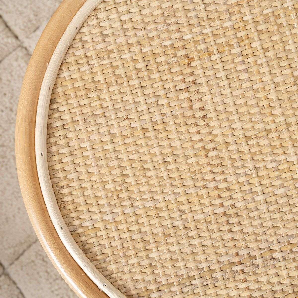 Venice Rattan Drum Side Table