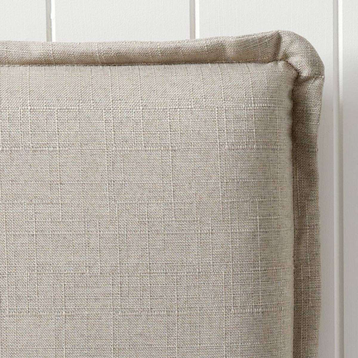 Peyton King Single Bed - Oatmeal