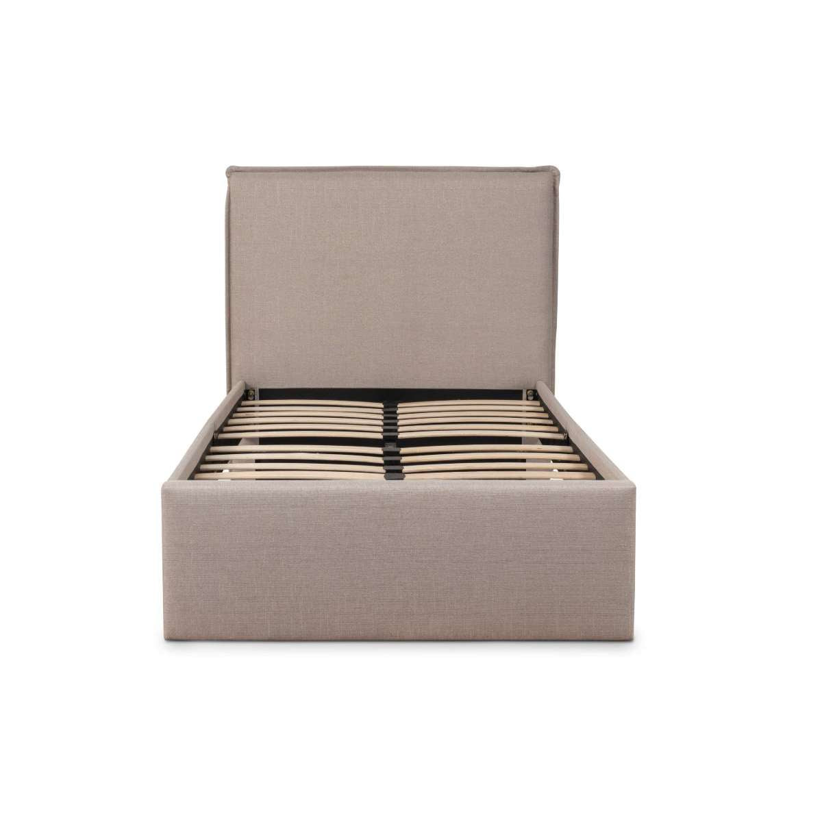 Peyton King Single Bed - Oatmeal