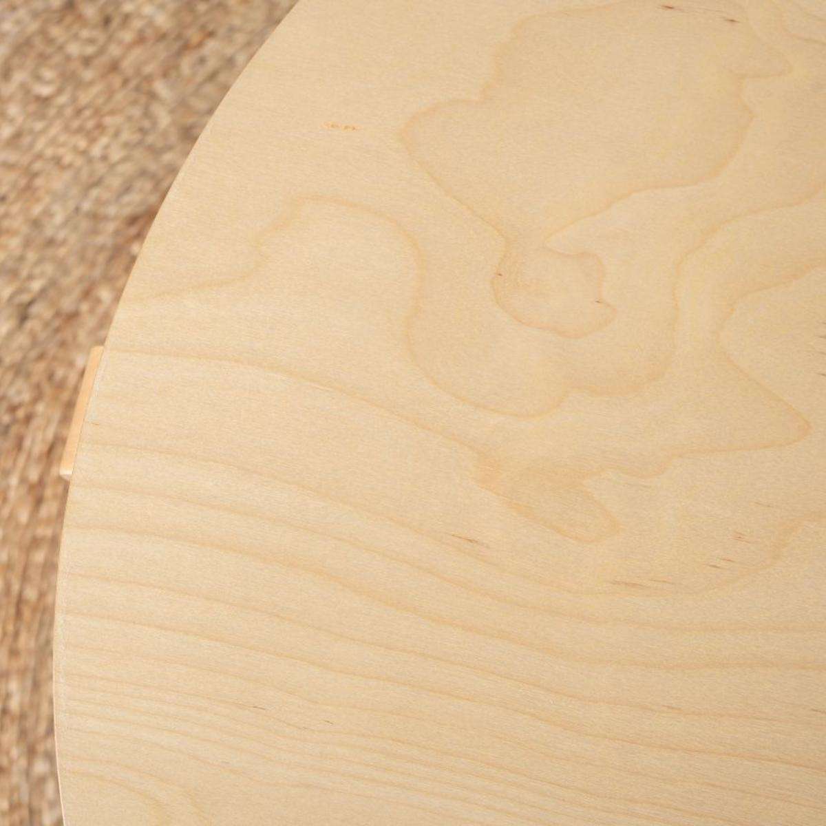 Hudson Kids Round Table - Natural