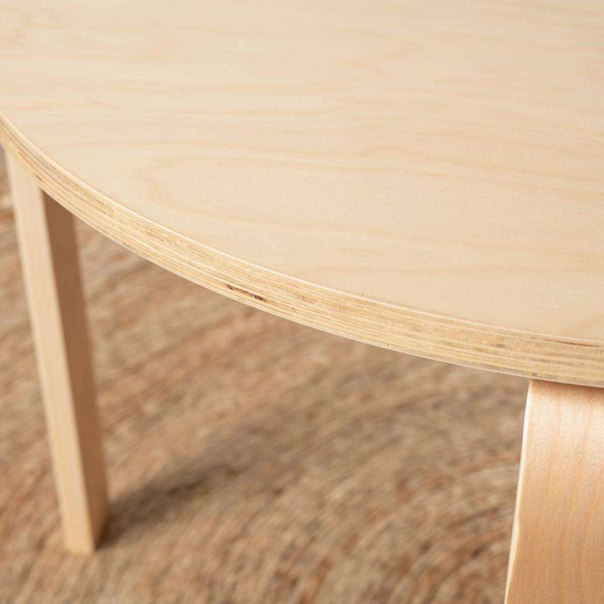 Hudson Kids Round Table - Natural