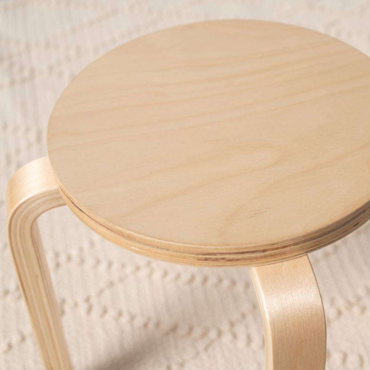Hudson Kids Stool - Set of 2 - Natural