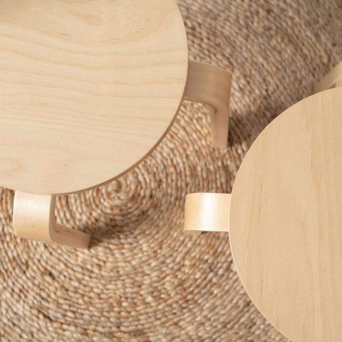 Hudson Kids Chair - Set of 2 - Natural