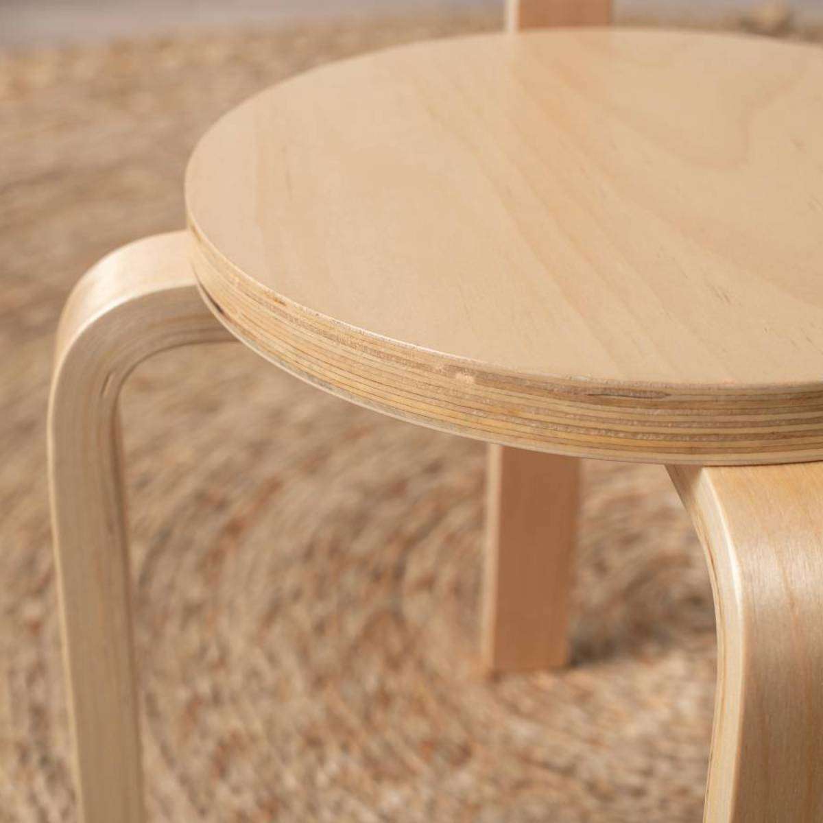 Hudson Kids Chair - Set of 2 - Natural