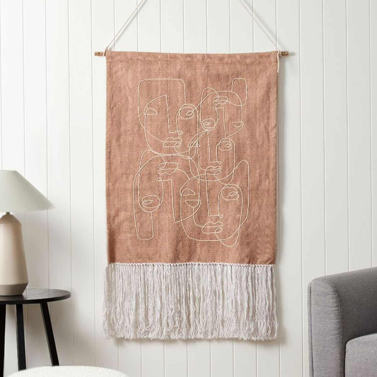 Madrid Wall Hanging - Rose Tan