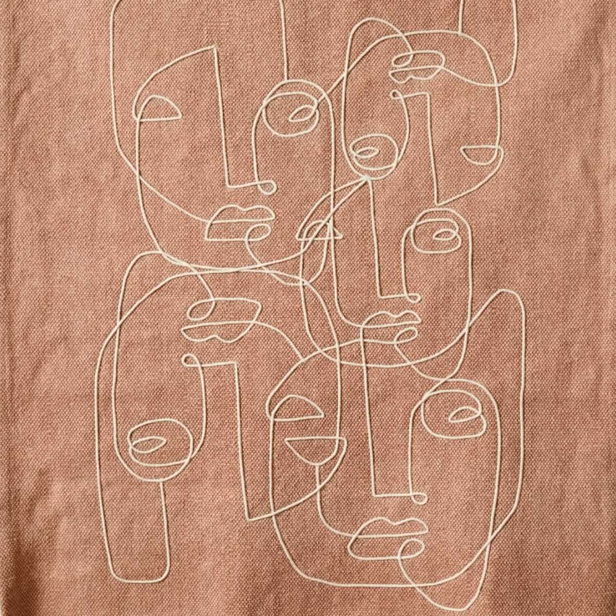 Madrid Wall Hanging - Rose Tan