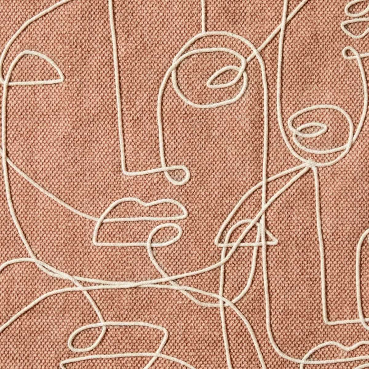 Madrid Wall Hanging - Rose Tan