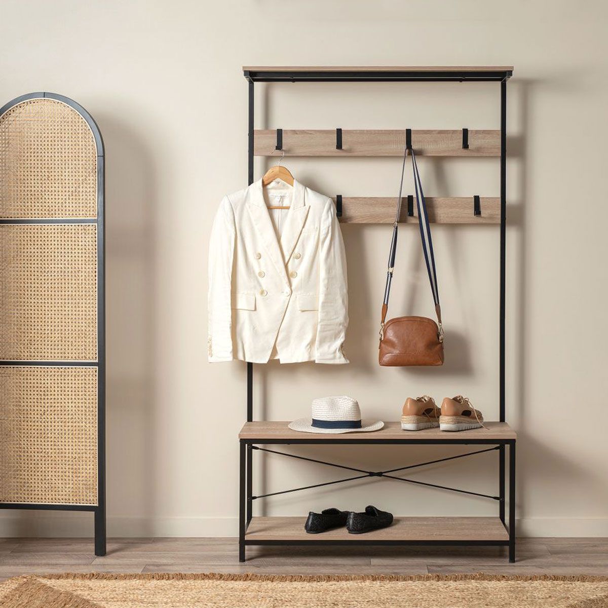 Vigo Hallway Stand - Black