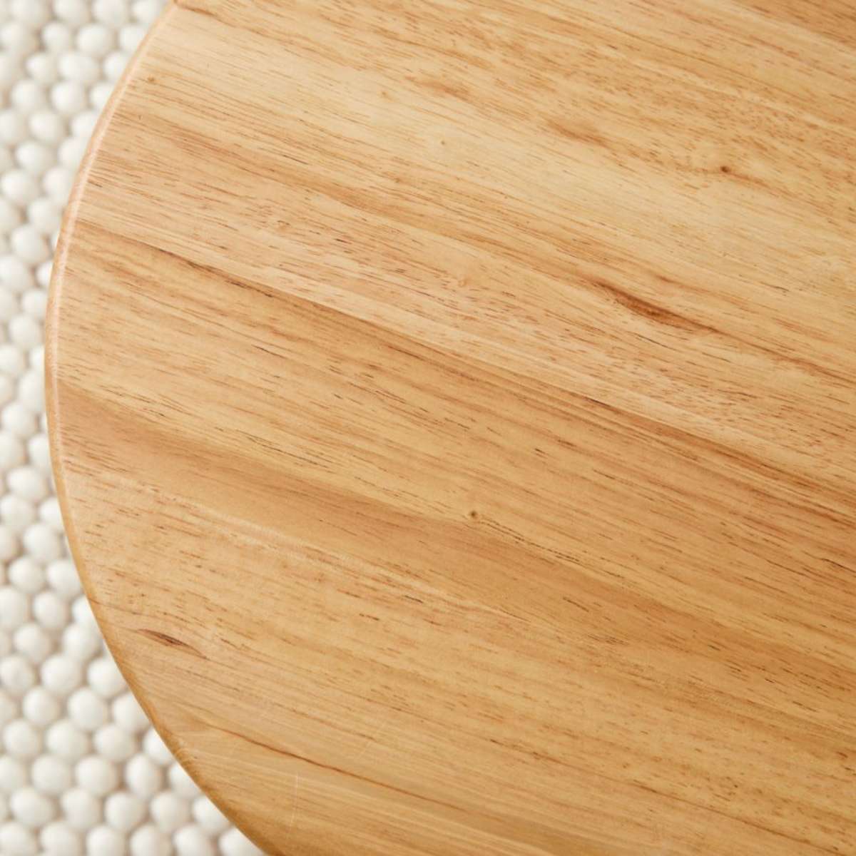 Rattan Storage Ottoman - Natural