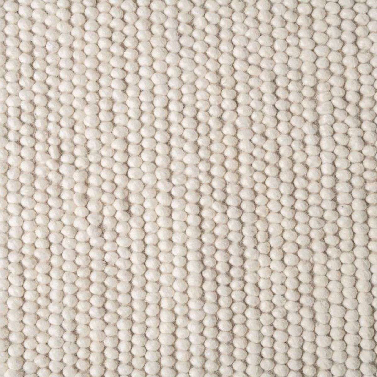 Beau Wool Blend Floor Rug - Large - Cream