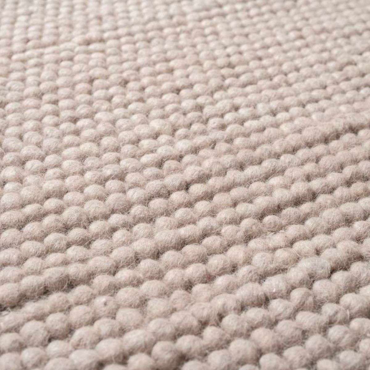 Beau Wool Blend Floor Rug - Large - Mushroom