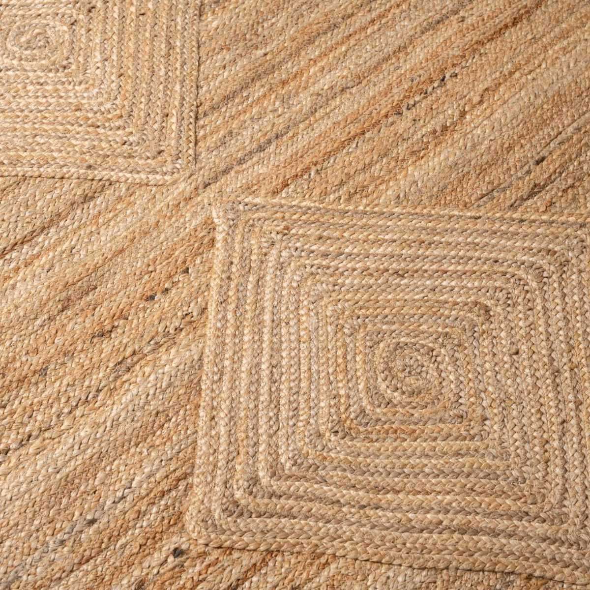 Mia Diamond Jute Rug - Extra Large - Natural