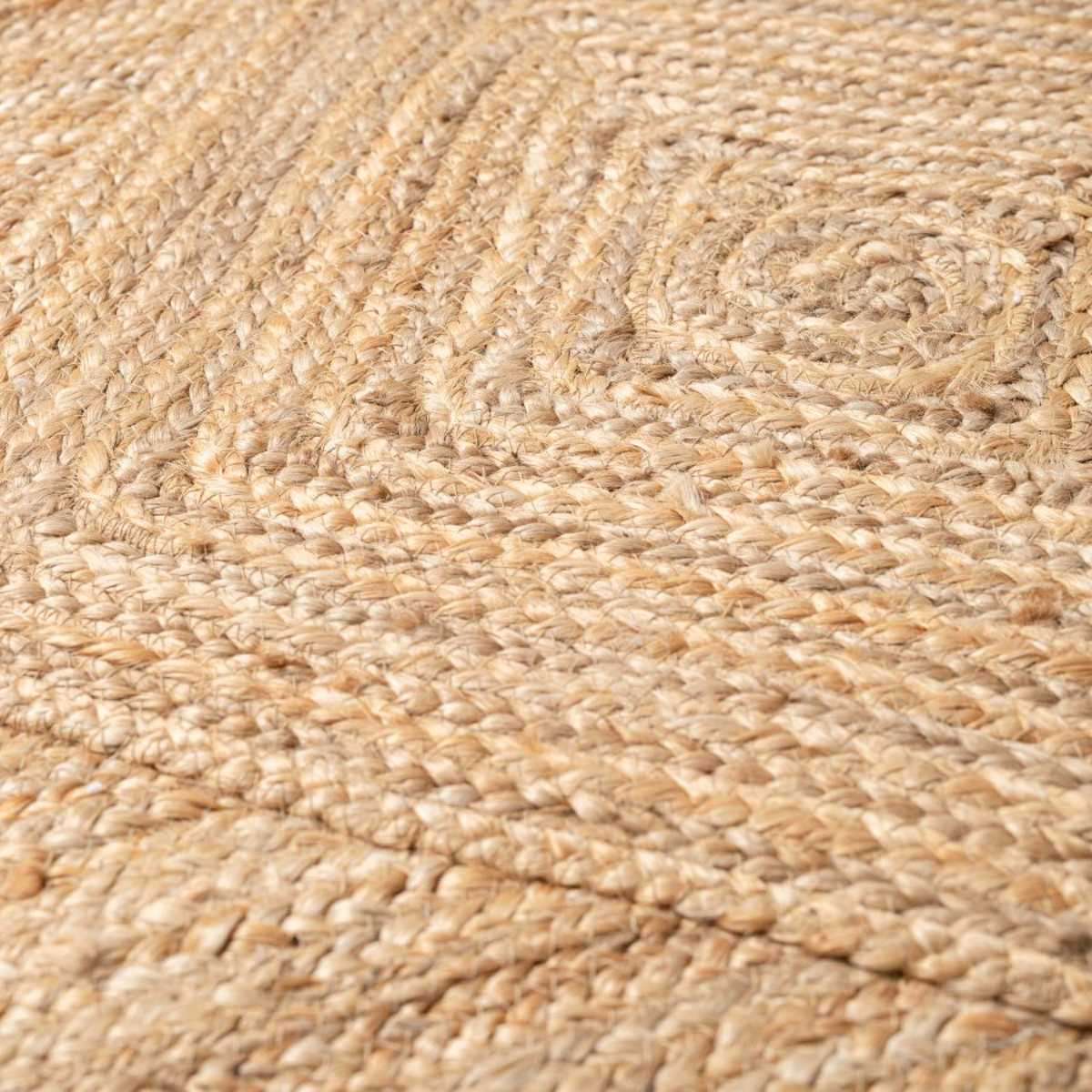 Mia Diamond Jute Rug - Extra Large - Natural