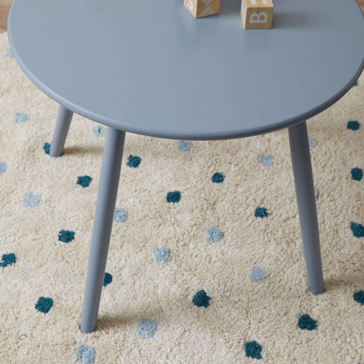 Annie Kids Round Table - Charcoal
