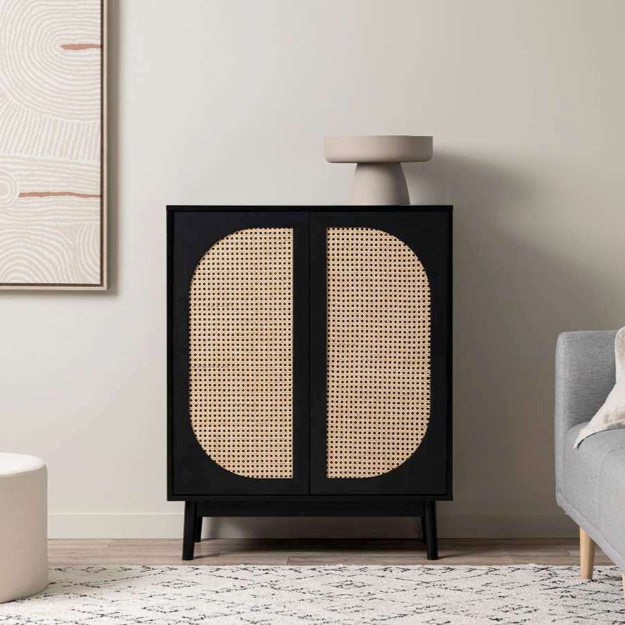 Claremont Two Door Cabinet - Black