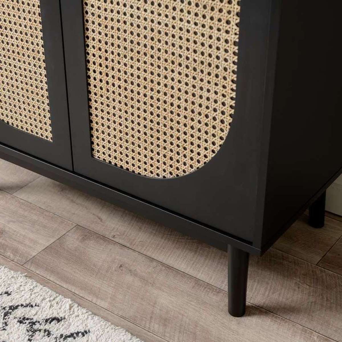 Claremont Two Door Cabinet - Black