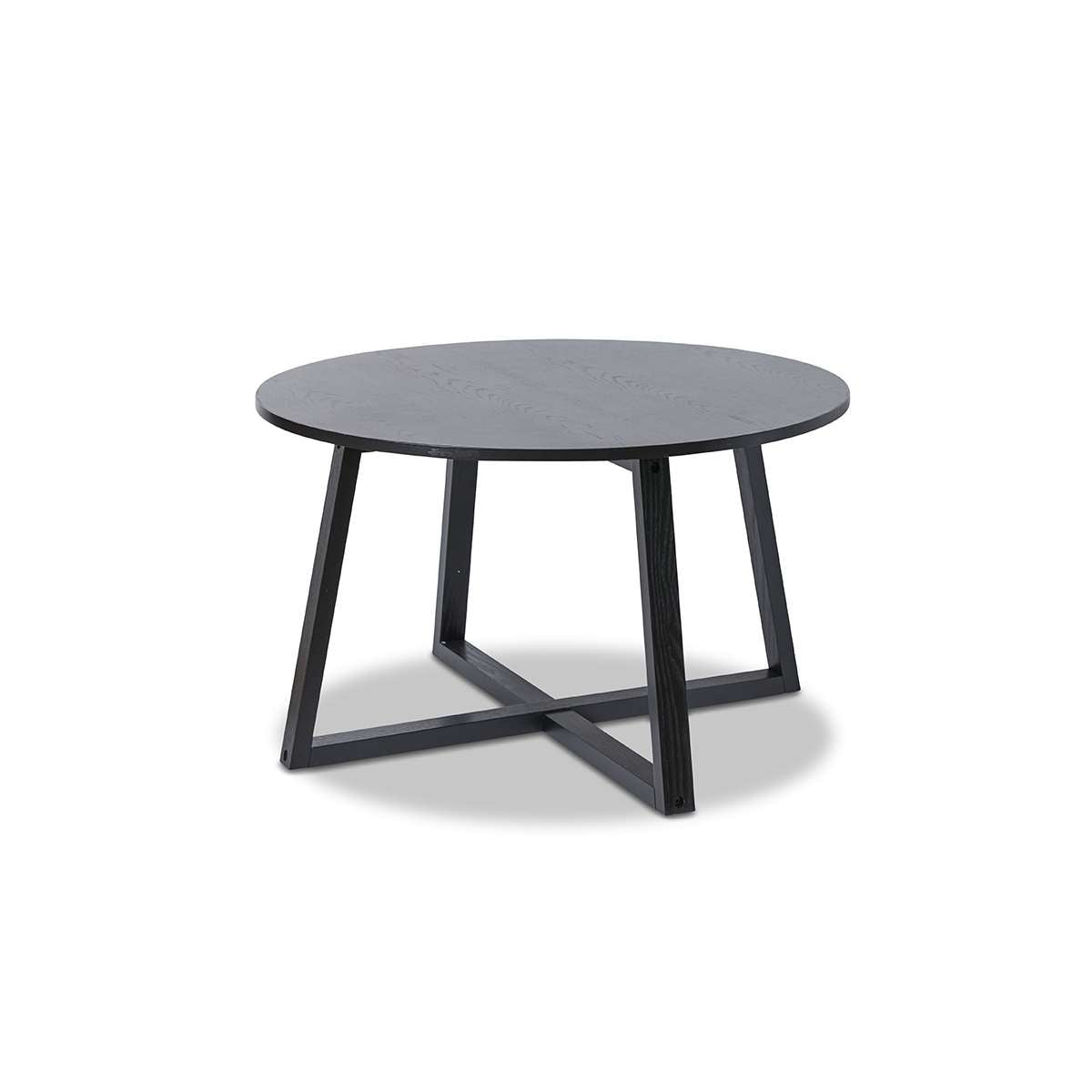 Zander Round Coffee Table - Black