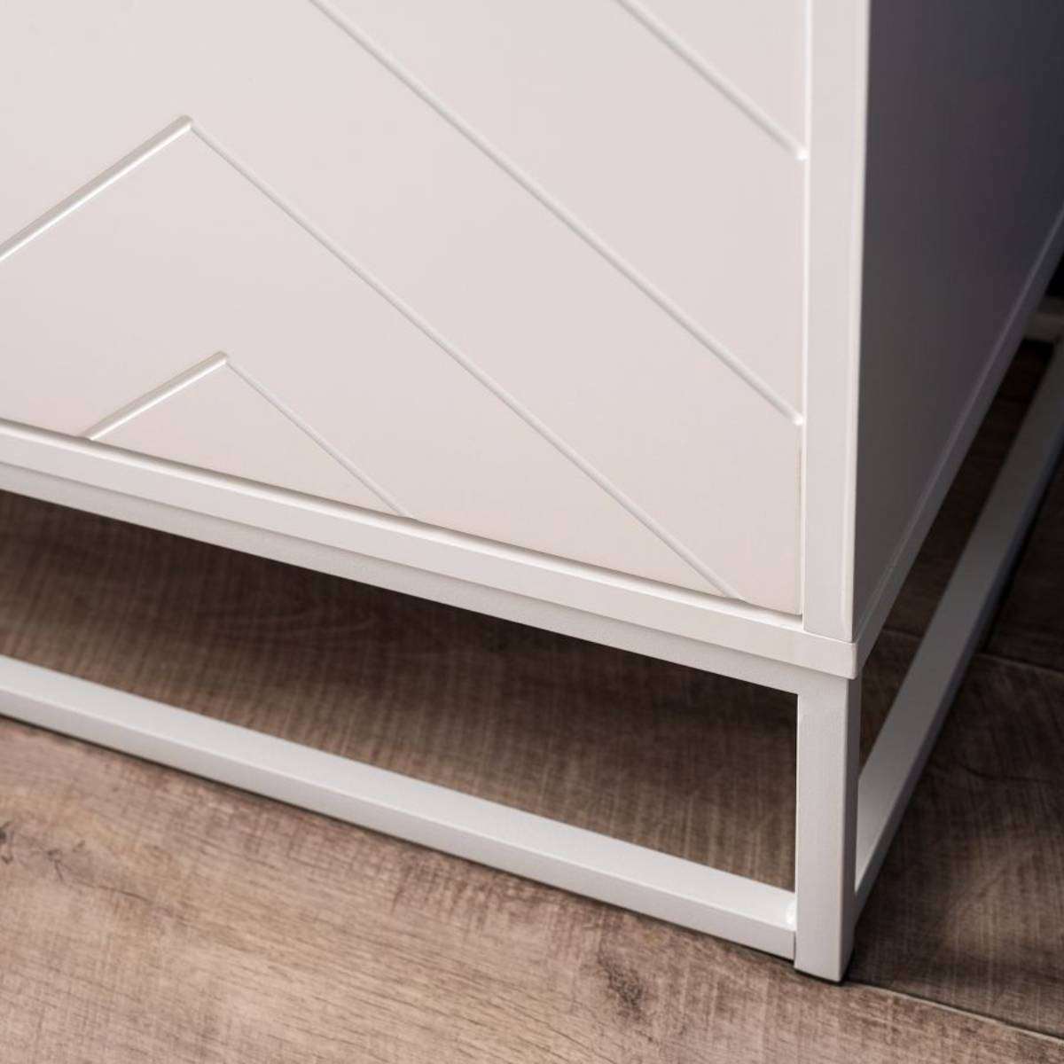 Inca Two Door Cabinet - White
