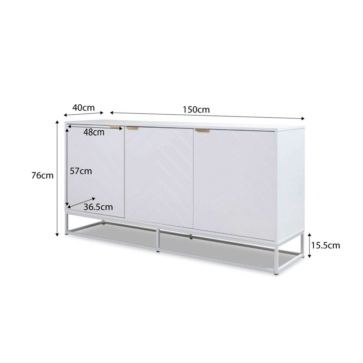 Inca Buffet - White