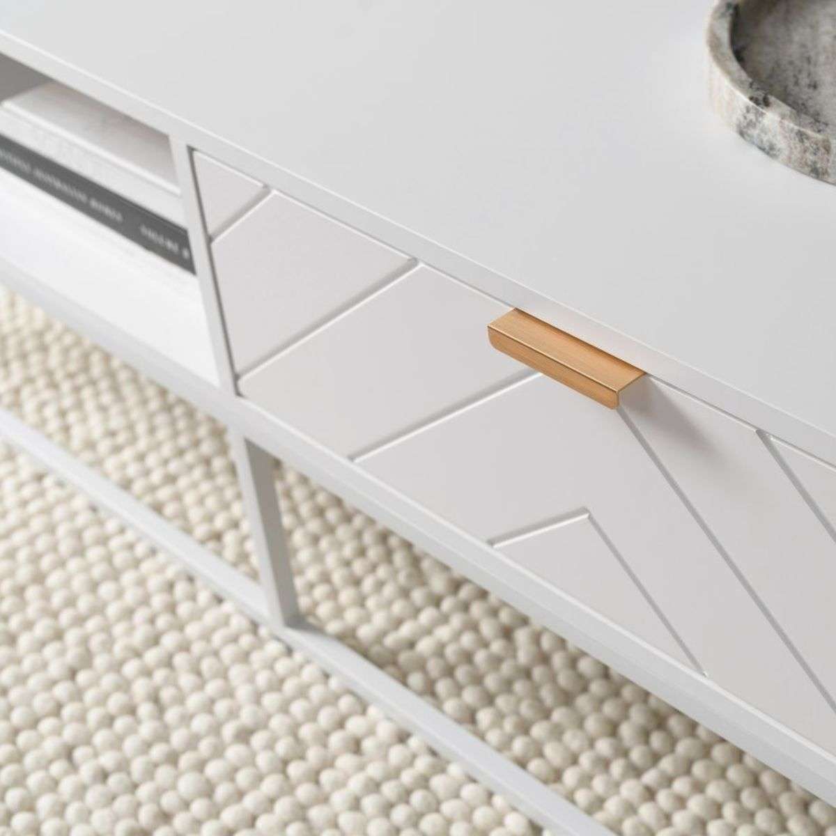 Inca Coffee Table - White