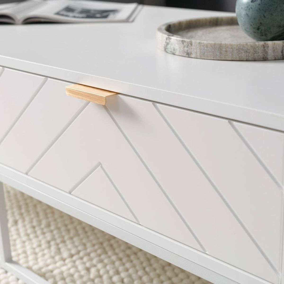 Inca Coffee Table - White