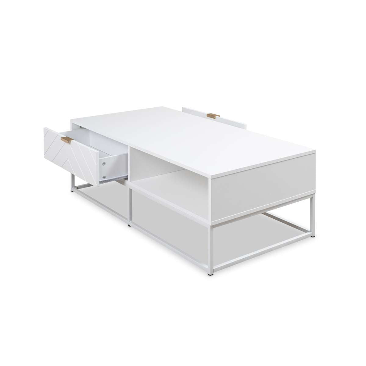Inca Coffee Table - White
