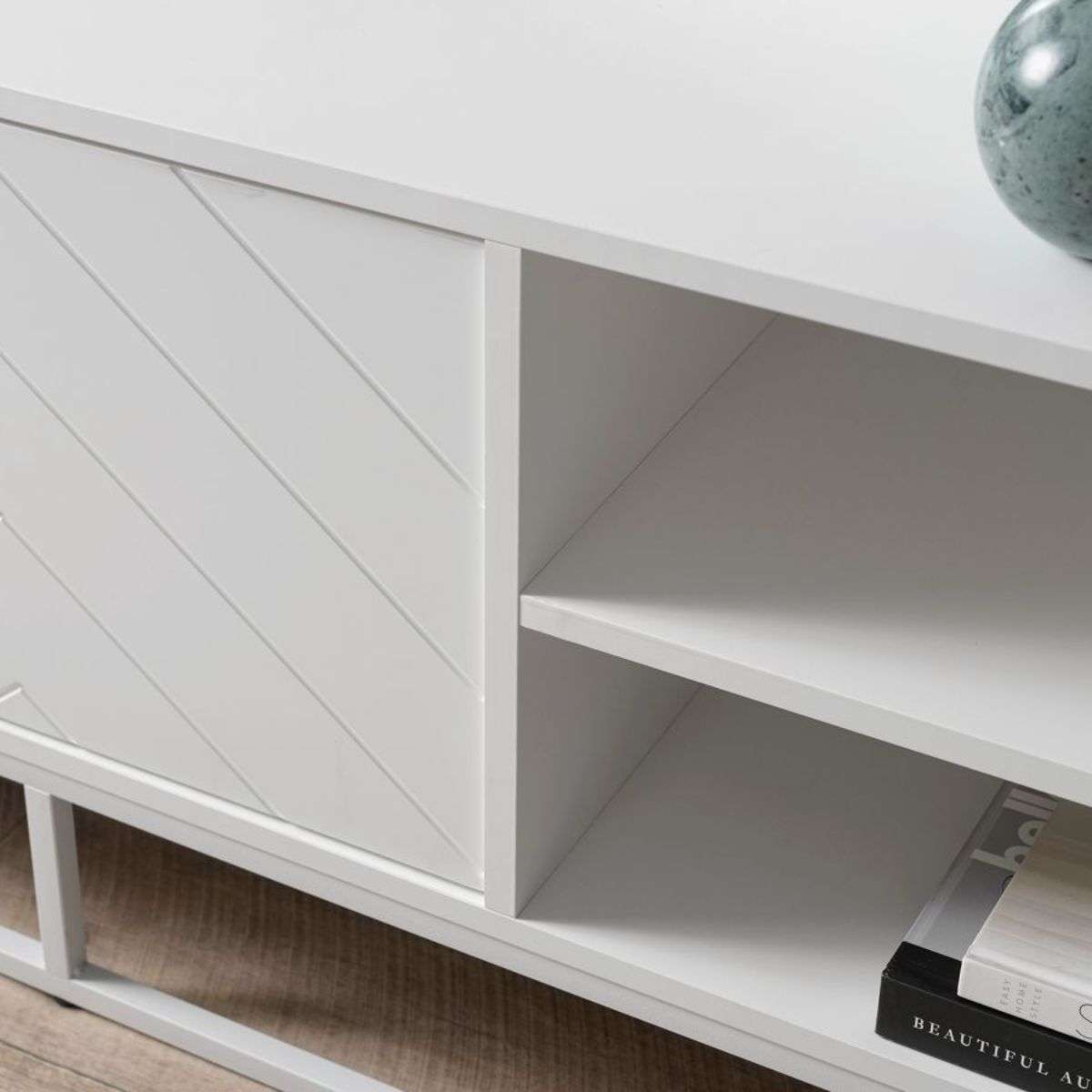 Inca Entertainment Unit - White