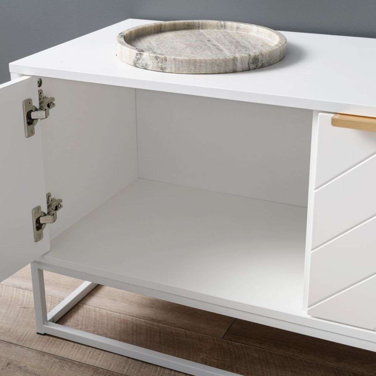Inca Entertainment Unit - White