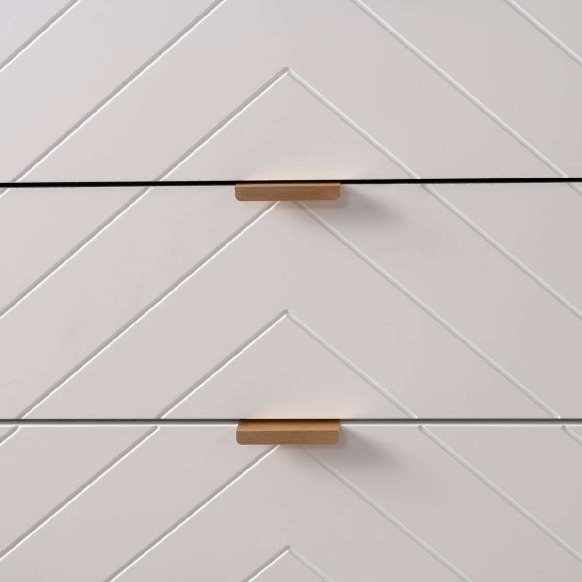 Inca Four Drawer - White