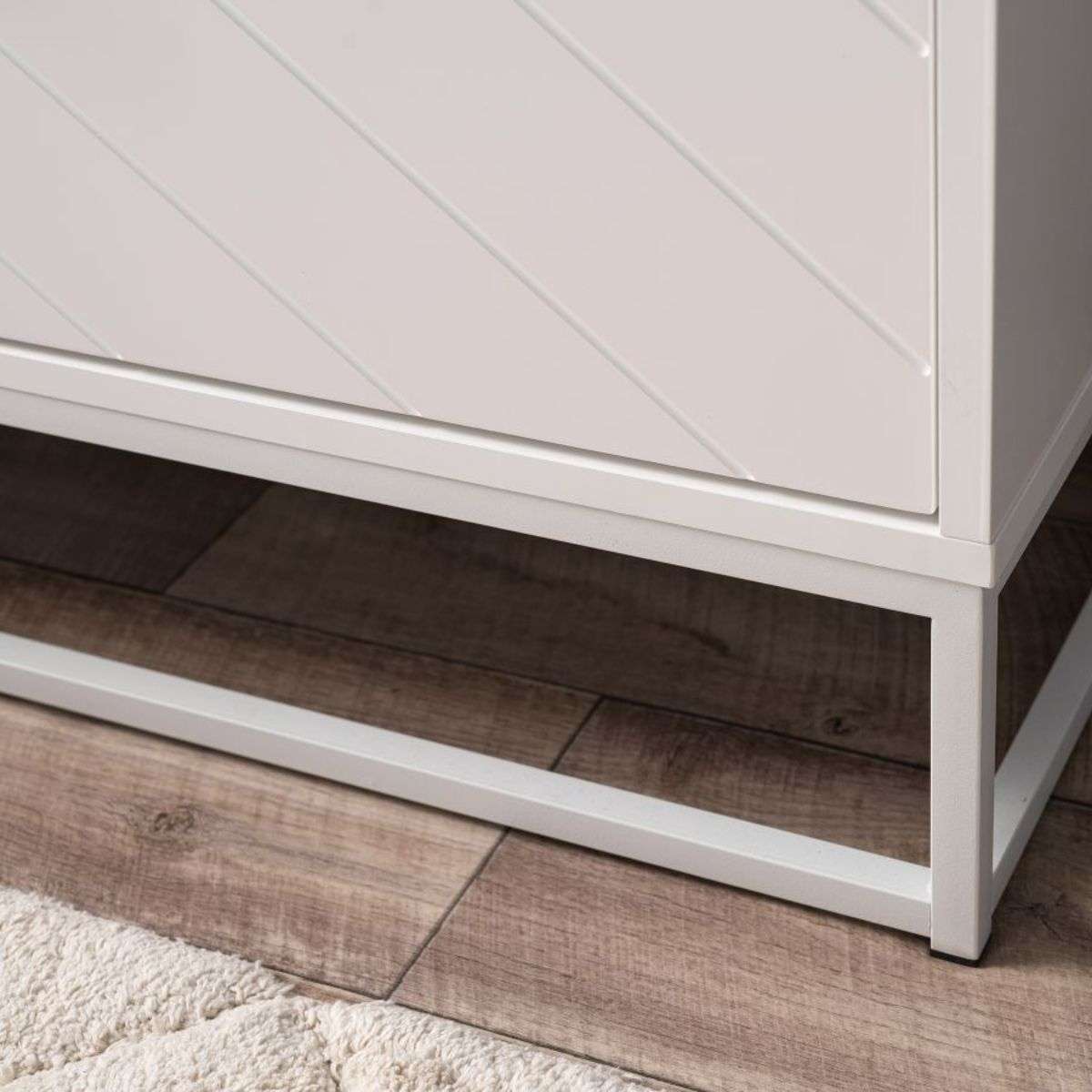 Inca Four Drawer - White