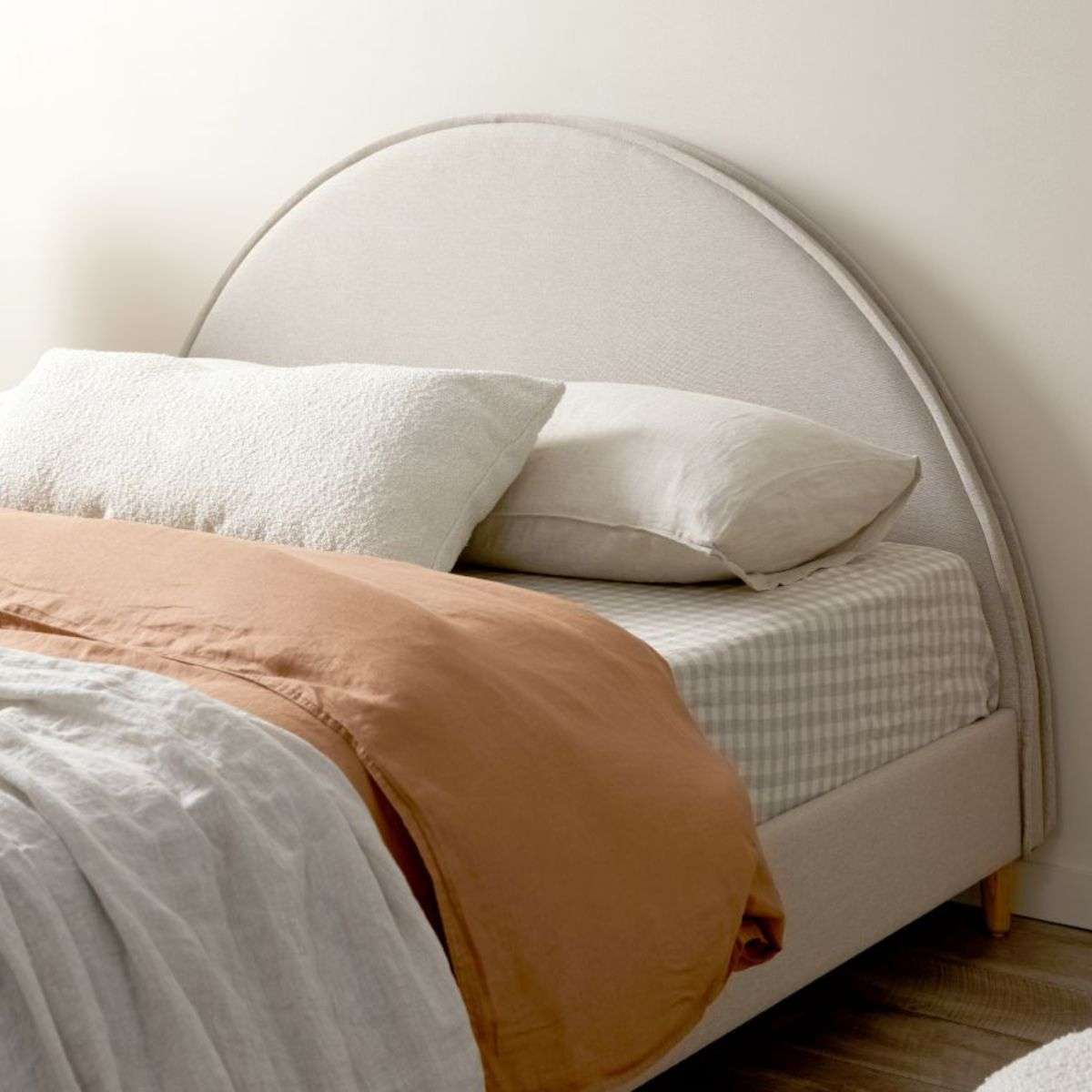 Imogen Queen Bed - Natural