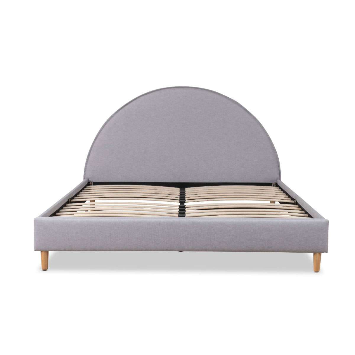 Imogen Queen Bed - Light Grey
