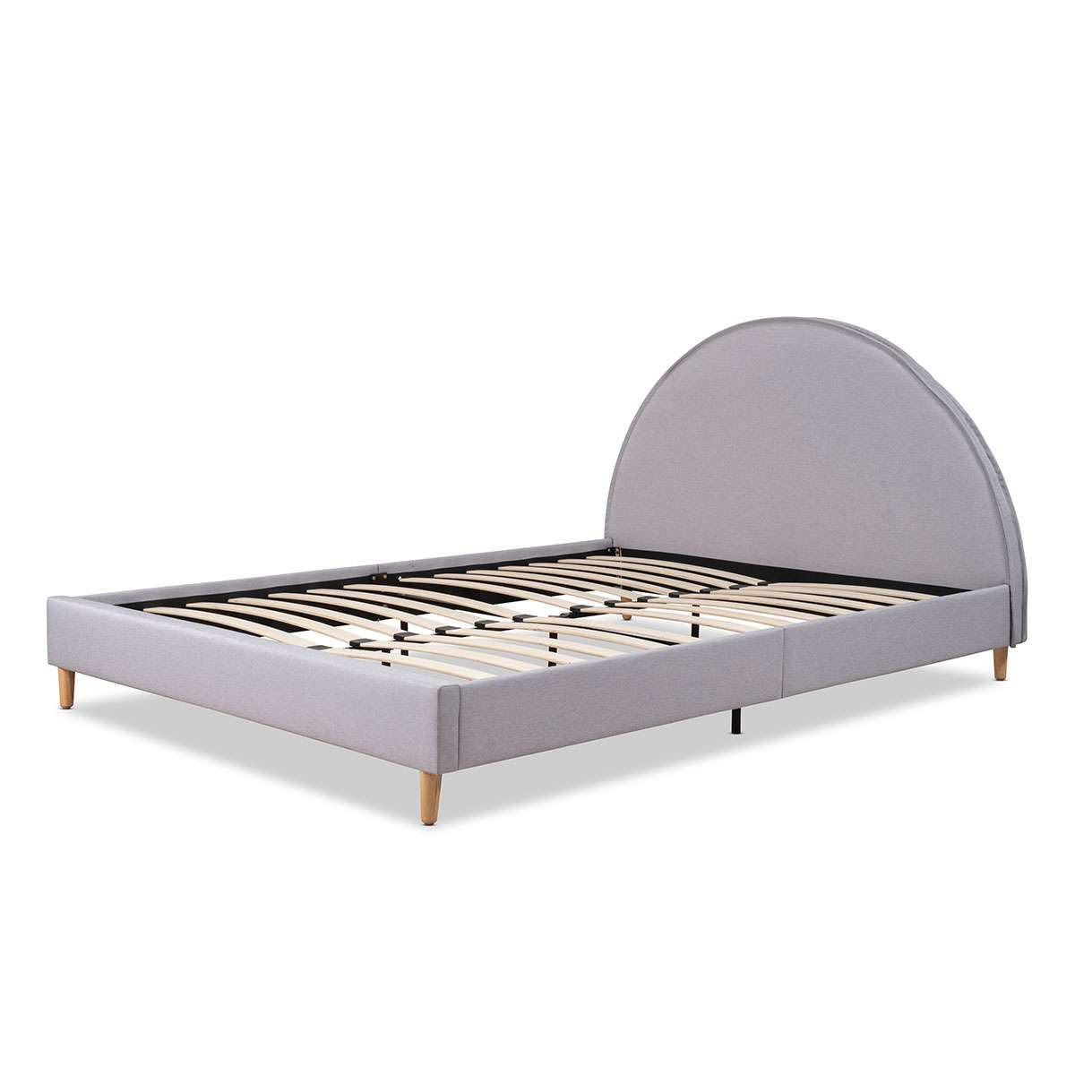 Imogen Queen Bed - Light Grey