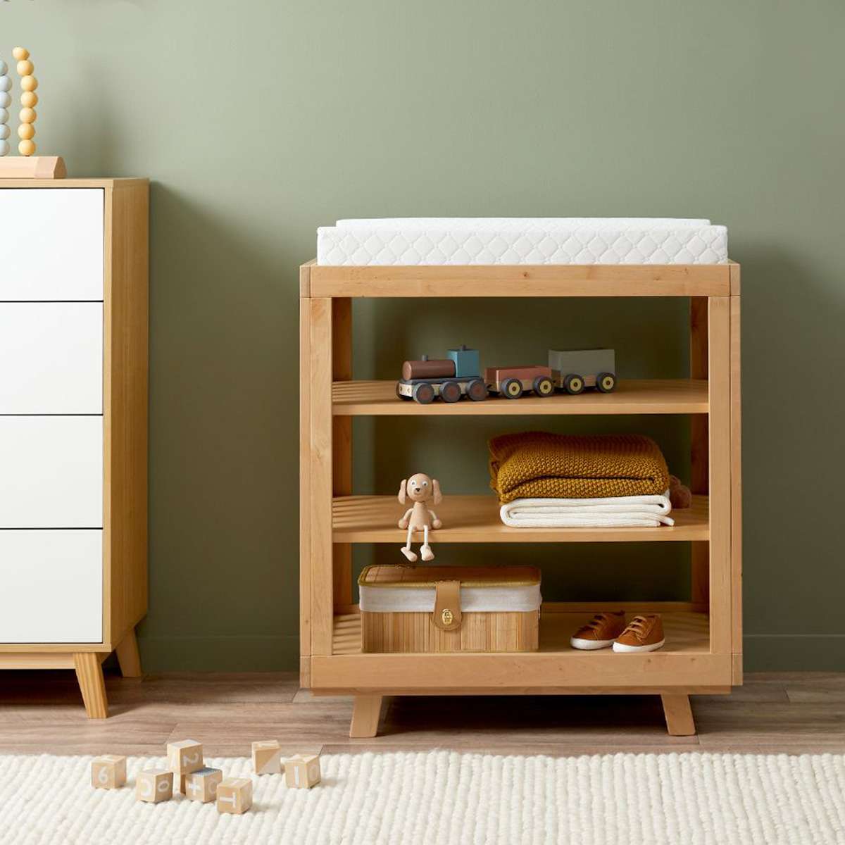 Aspen Sage Four Piece Nursery Set