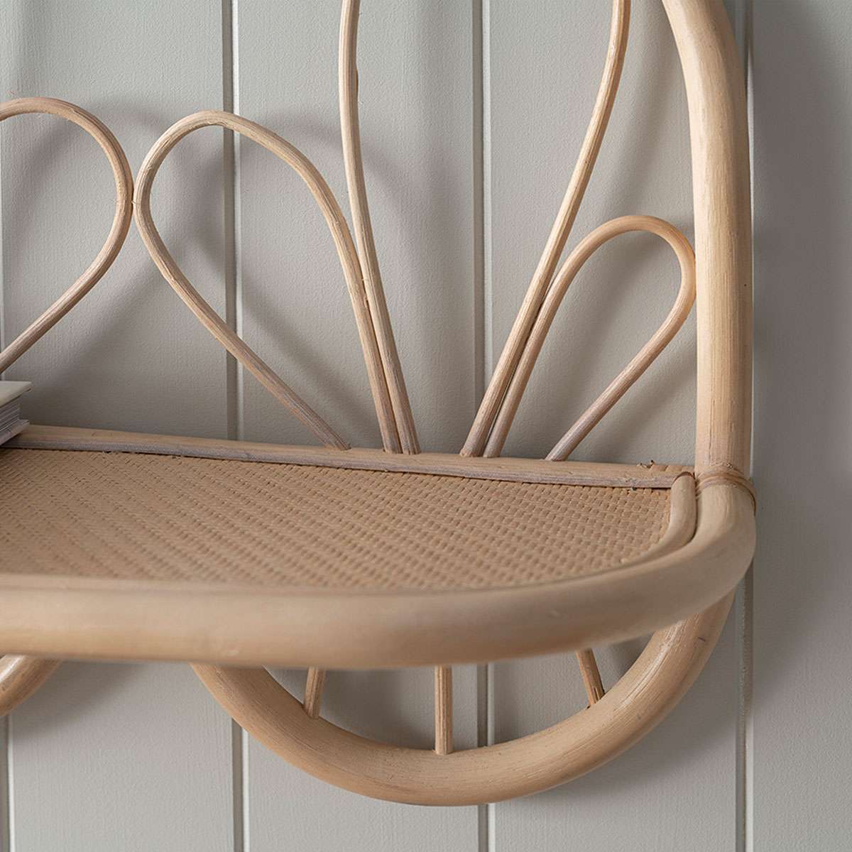 Ziggy Rattan Wall Shelf Ledge