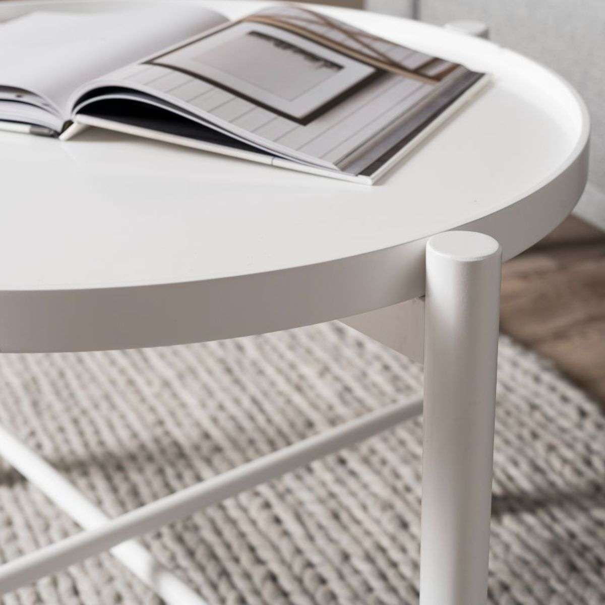 Olwyn Coffee Table - White