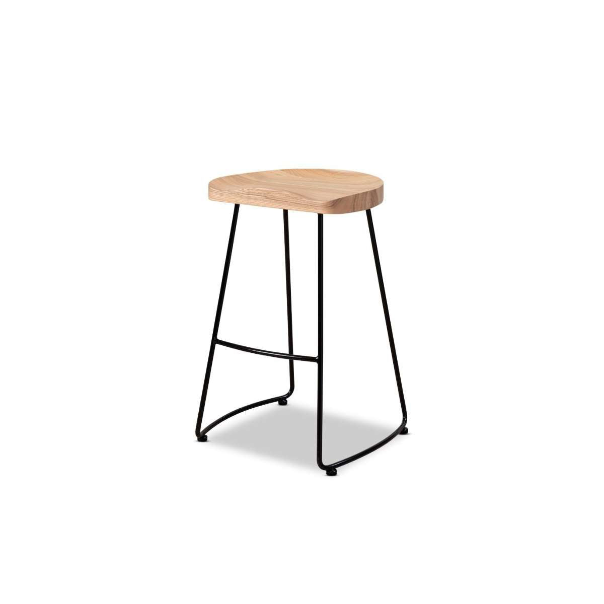 Levi Bar Stool - Black