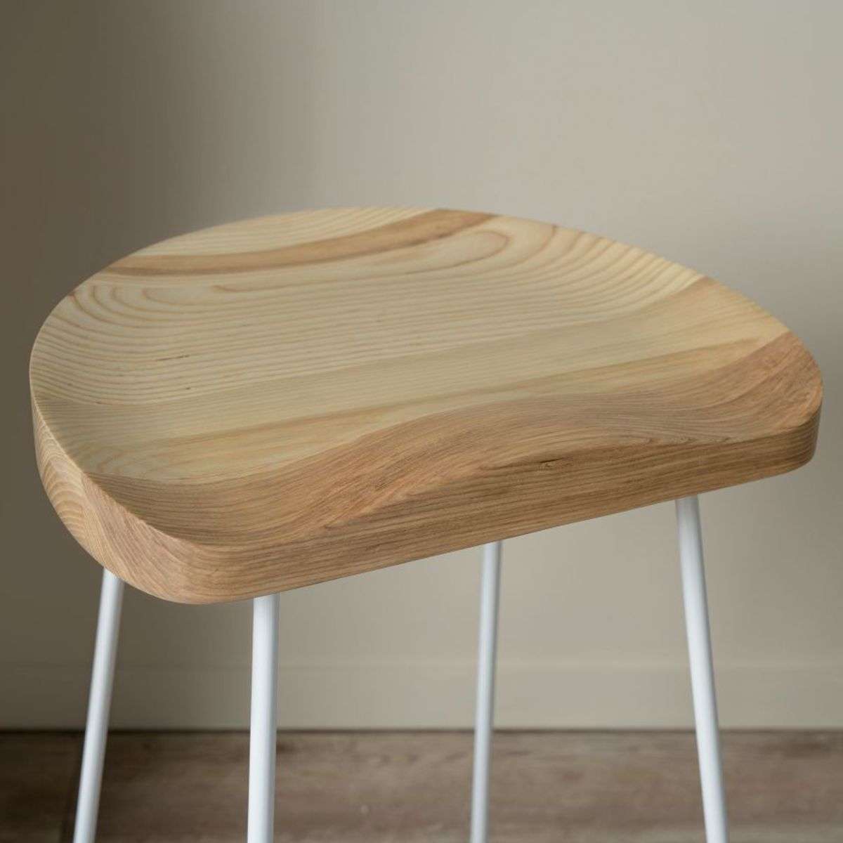 Levi Bar Stool - White
