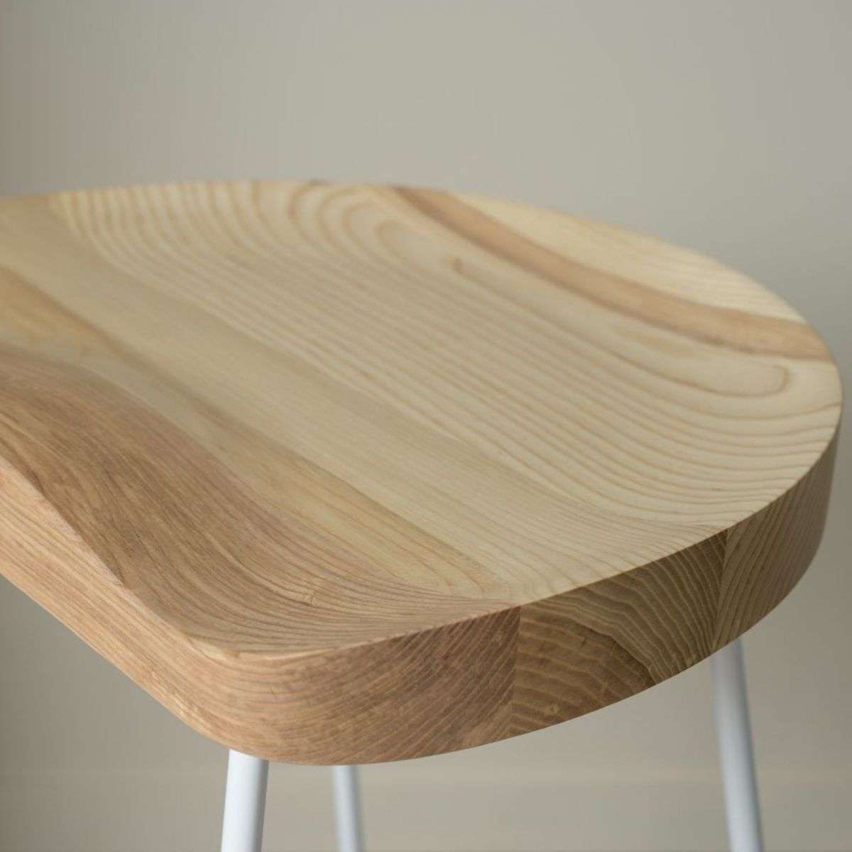 Levi Bar Stool - White