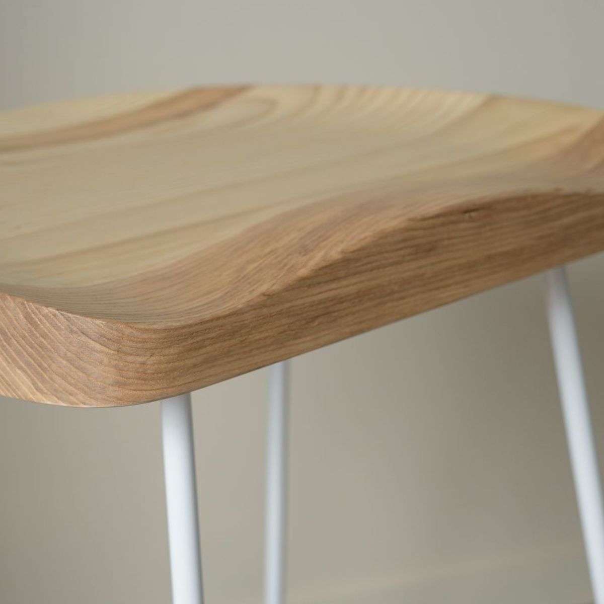Levi Bar Stool - White