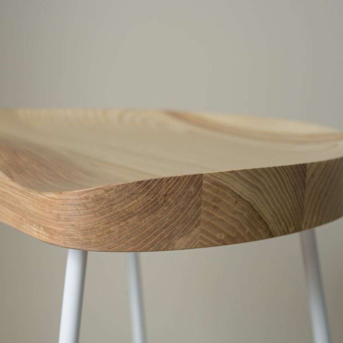 Levi Bar Stool - White