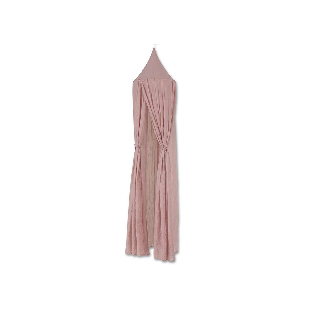Mocka Linen Look Canopy - Blush Pink