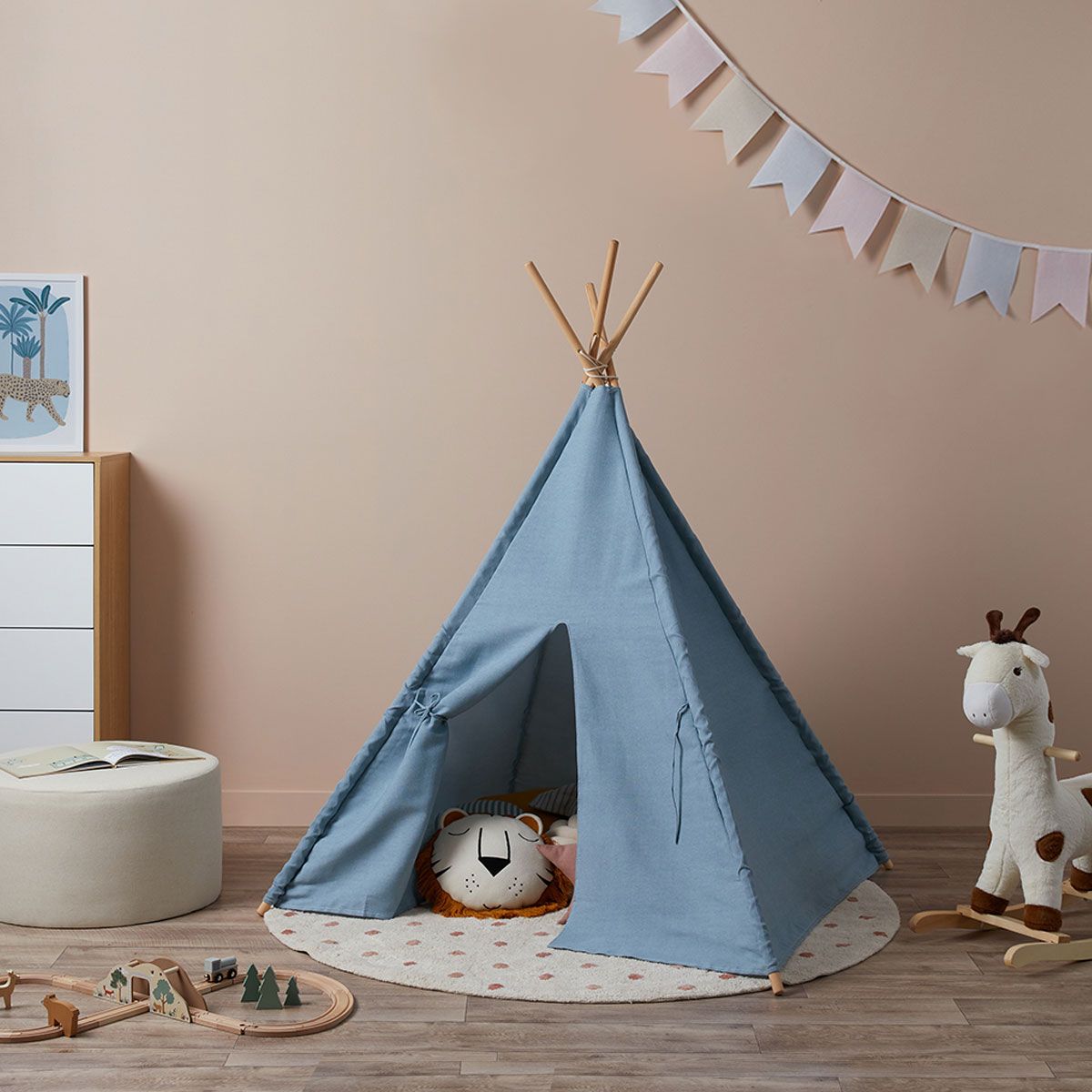 Henley Teepee - Blue