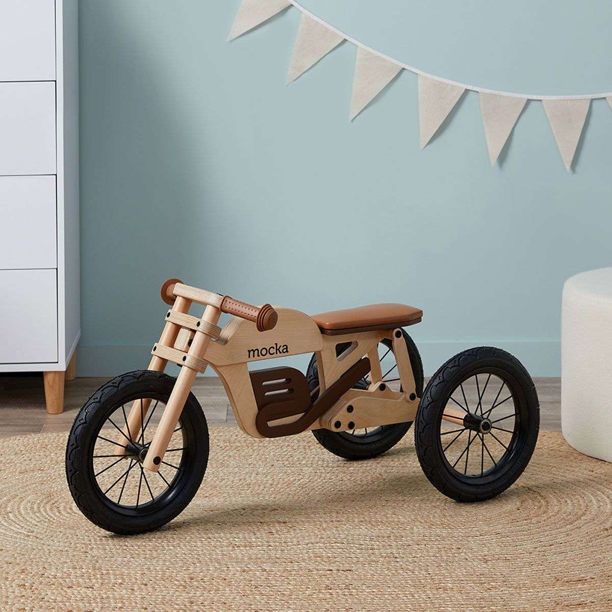 Brando 2 in 1 Wooden Trike/Balance Bike