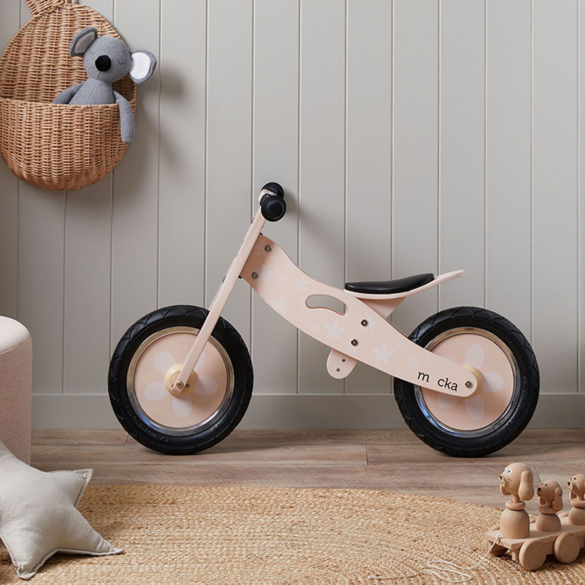 Daisy Balance Bike - Blush Pink
