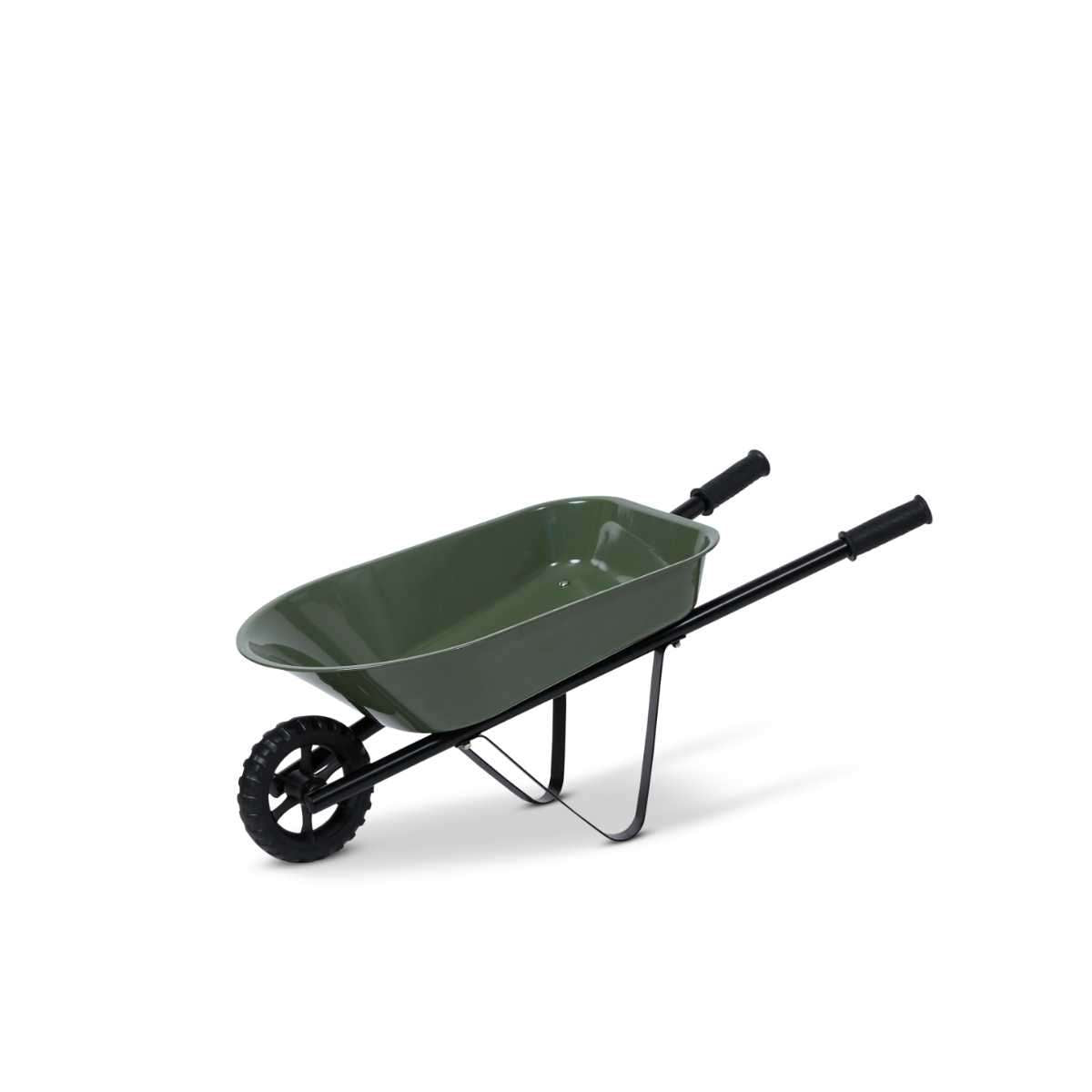Mocka Kids Steel Wheelbarrow - Khaki