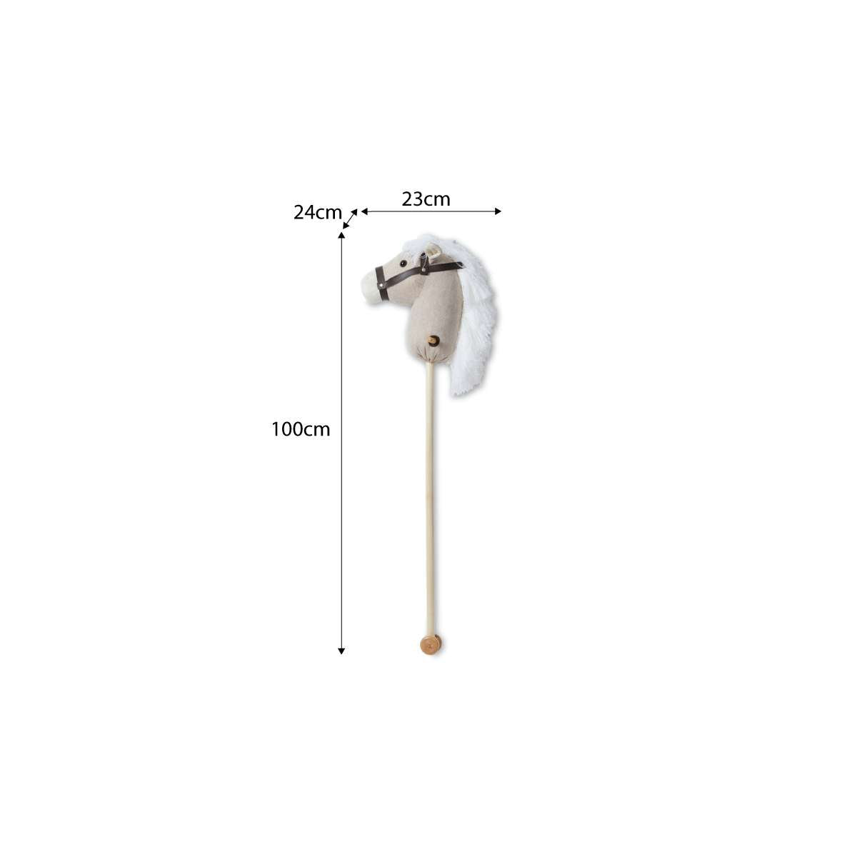 Kids Hobby Horse - Beige