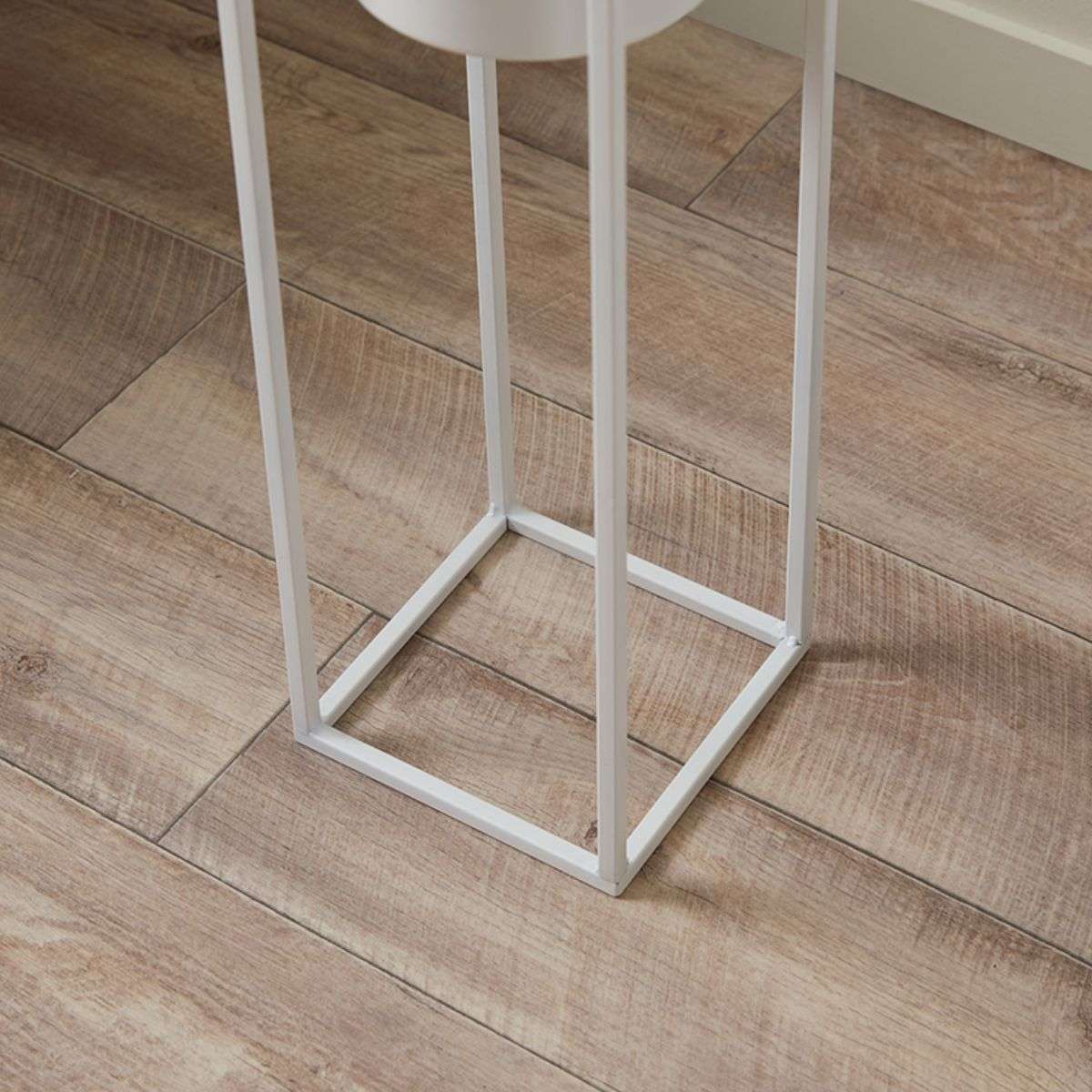 Brent Metal Plant Stand White - Tall