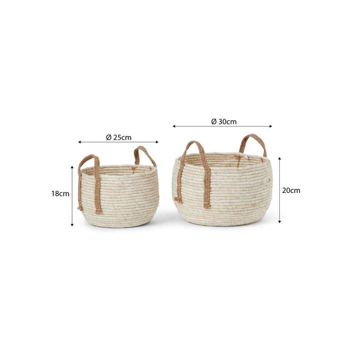 Cancun Basket - Set of 2