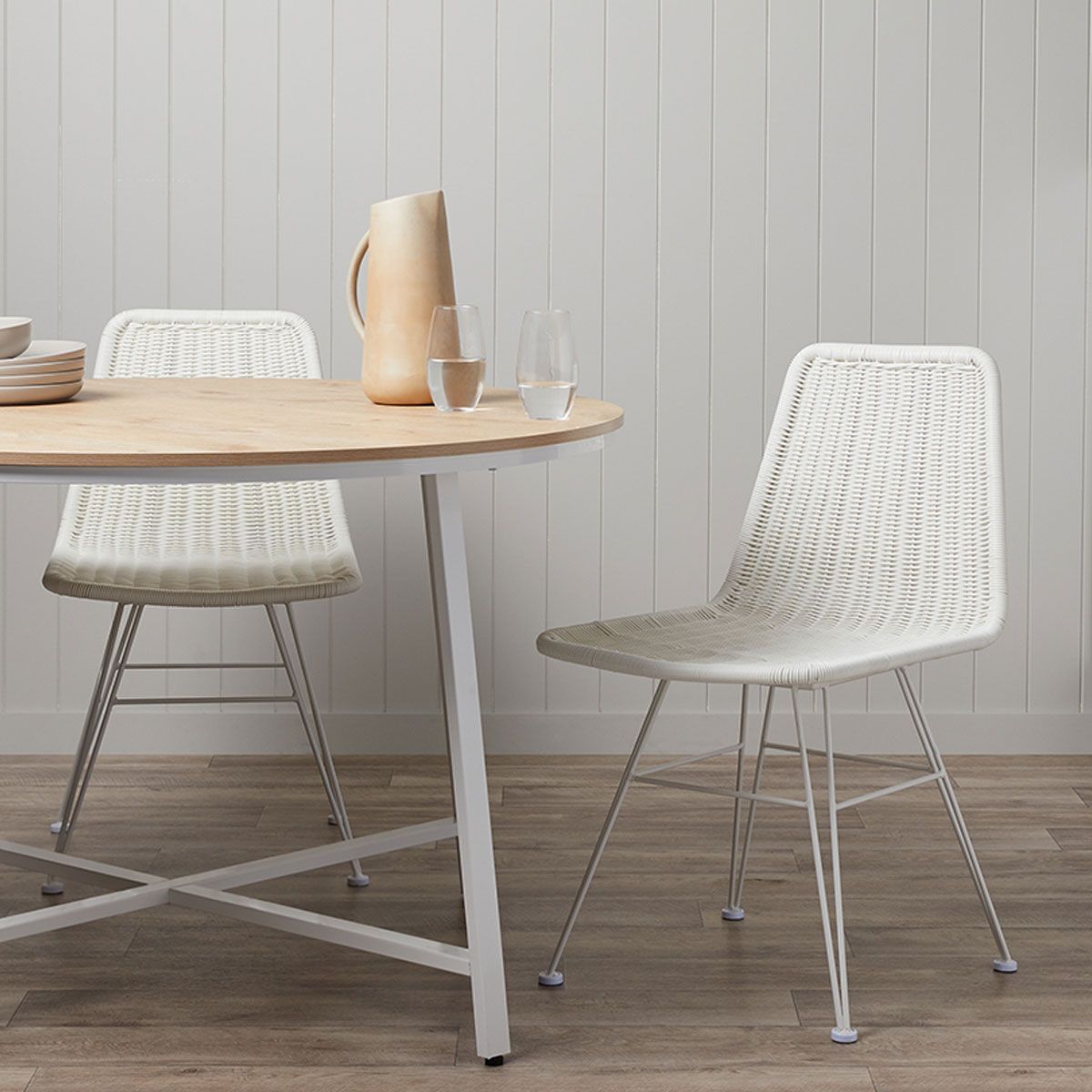 Xavier Dining Chair - Set of 2 - White